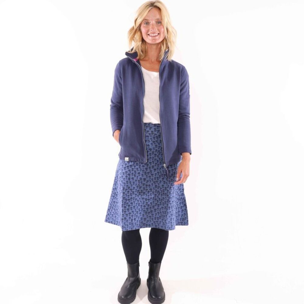 Lazy Jacks Womens/Ladies Dandy Jersey Skirt / Blue